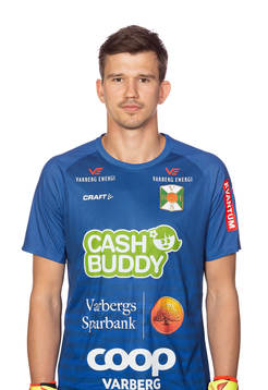 Varbergs målvakt August Strömberg