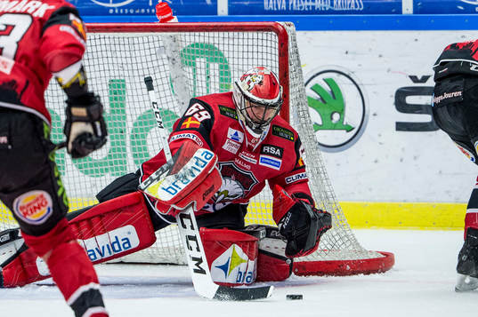 Malmö Redhawks målvakt Oscar Alsenfelt