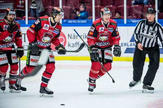 Malmö Redhawks Lars Bryggman jublar