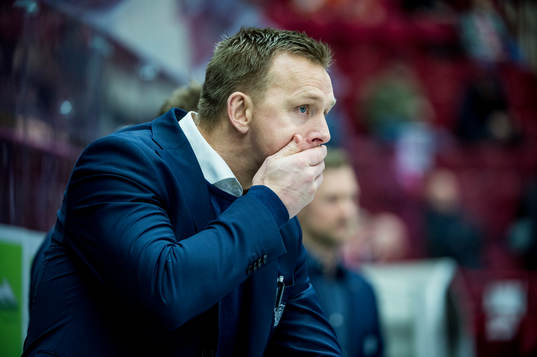 Linköpings tränare Bert Robertsson deppar