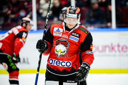 Malmö Redhawks Frederik Storm deppar
