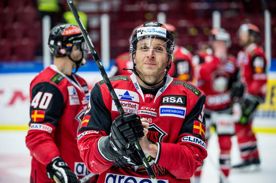 Malmö Redhawks Frederik Storm deppar