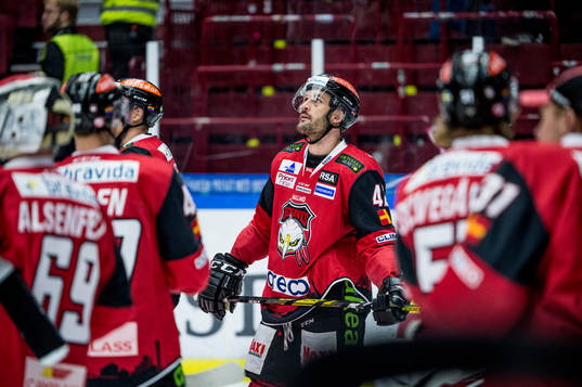 Malmö Redhawks Niklas Arell deppar