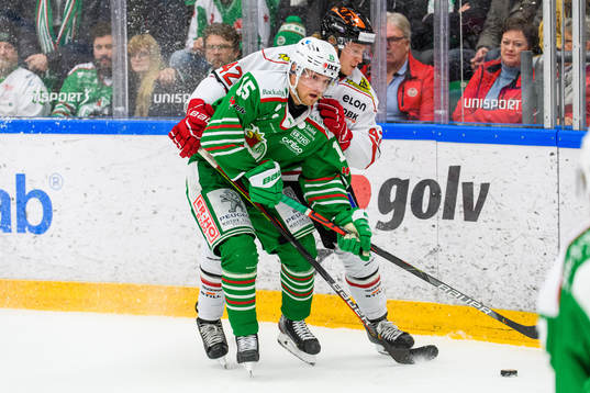 Örebros Robin Salo och Rögles Simon Ryfors