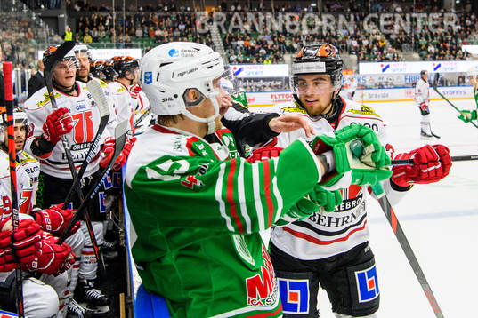 Rögles Simon Ryfors och Örebros Glenn Gustafsson