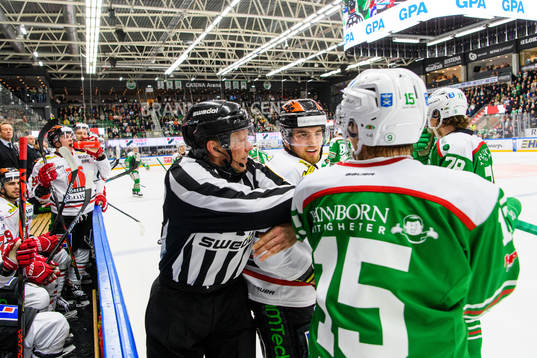 Rögles Simon Ryfors och Örebros Glenn Gustafsson