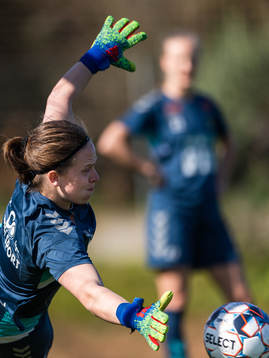 Goalkeeper Ida Norstrøm of LSK Kvinner