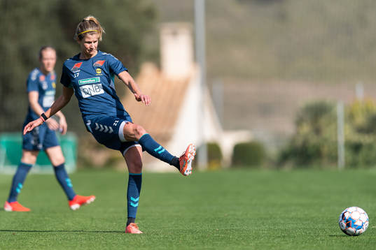 Justine Vanhaevermaet of LSK Kvinner