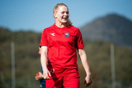 Goalkeeper Linn-Mari Nilsen of Røa