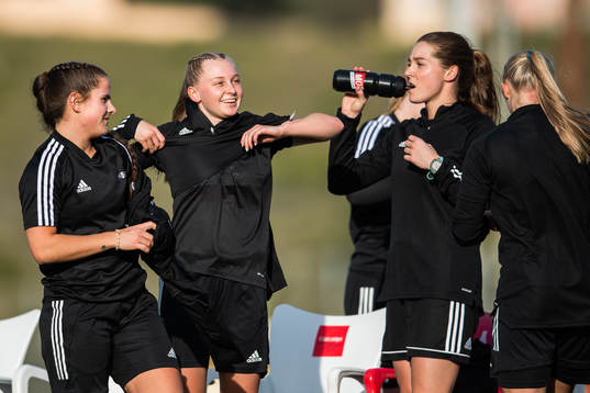 Marita Olsen, Emilie Joramo and Elen Sagmo Melhus of