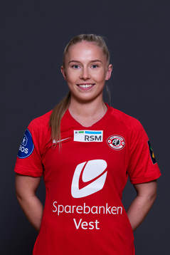 Thea Bjelde of Arna-Bjørnar poses for a portrait