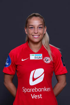 Rikke Nygard of Arna-Bjørnar poses for a portrait