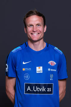 Sigurd Kongsrud Aasmundstad, physio of Avaldsnes, poses for