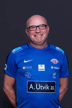 Norvald Kaldheim, team manager of Avaldsnes, poses for a