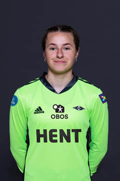 Goalkeeper Rugile Maria Rulyte of Rosenborg poses for a