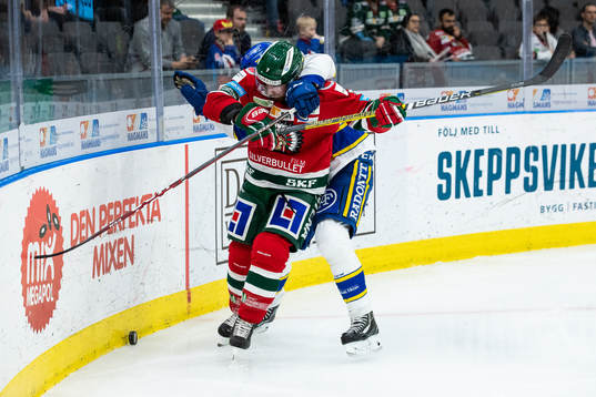Frölundas Karl Stollery och Leksands Filip Johansson