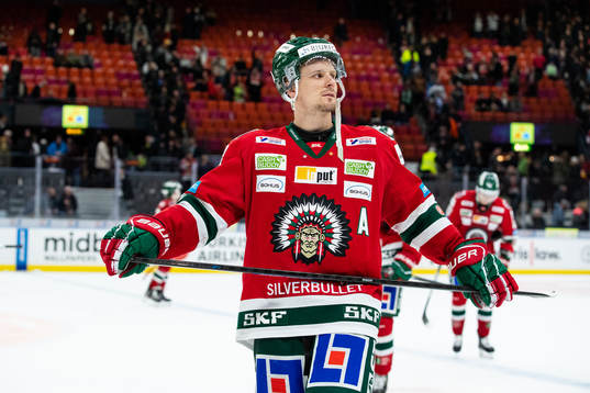 Frölundas Nicklas Lasu deppar