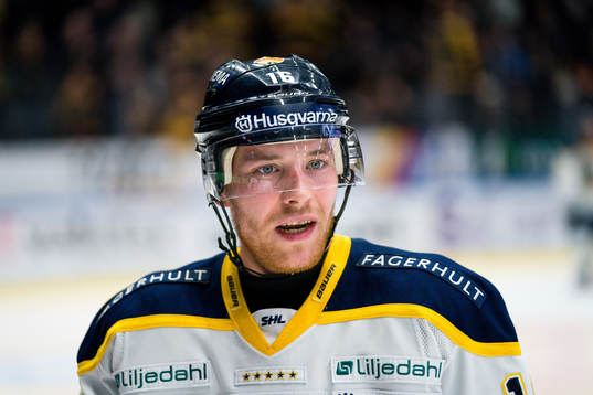med Hv71s Filip Sandberg