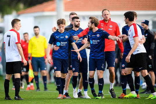 Helsingborgs Filip Sjöberg, Egzon Bejtulai, Anders Randrup