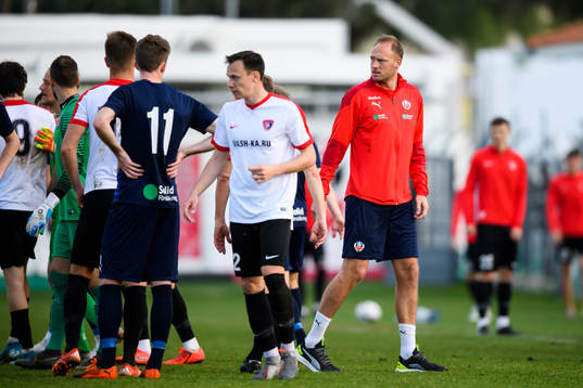 Helsingborgs Andreas Granqvist är ute på planen och