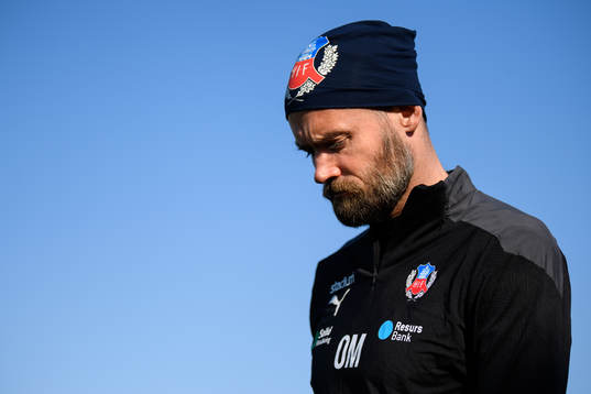 Helsingborgs tränare Olof Mellberg