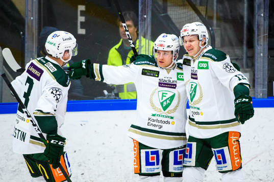Färjestads Marcus Nilsson jublar