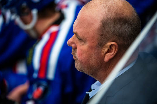Oskarshamns tränare Per-Erik Johnsson