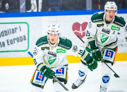 Färjestads Marcus Nilsson jublar