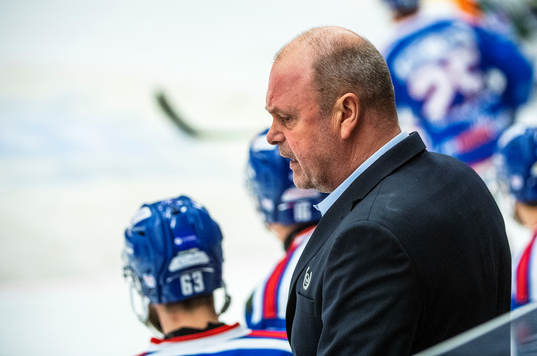 Oskarshamns tränare Per-Erik Johnsson