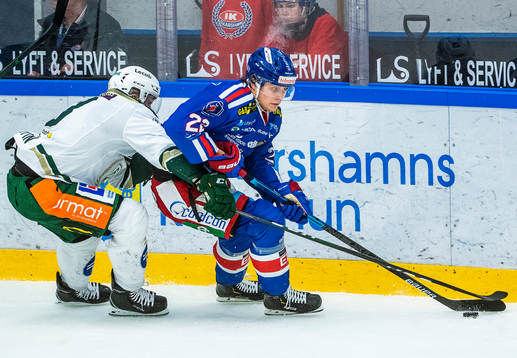 Oskarshamns John Dahlström och Färjestads Jens Westin