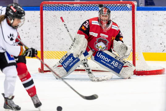 Malmö Redhawks målvakt Lisa Sellberg Jensen