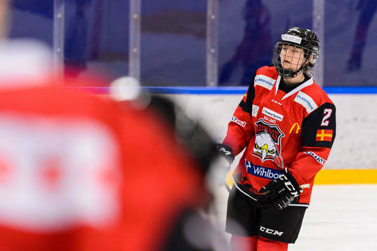Malmö Redhawks Kristine Melberg deppar