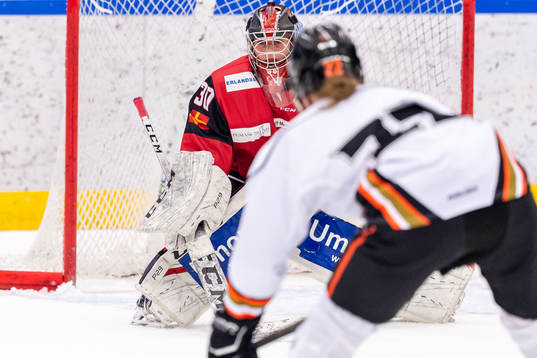 Malmö Redhawks målvakt Lisa Sellberg Jensen