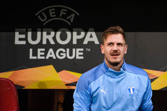 Goalkeeper Johan Dahlin