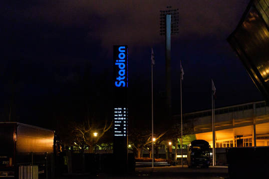 Exterior of Malmö Stadion