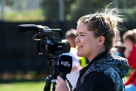 Helene Husvik, head of media for Toppfotball Kvinner