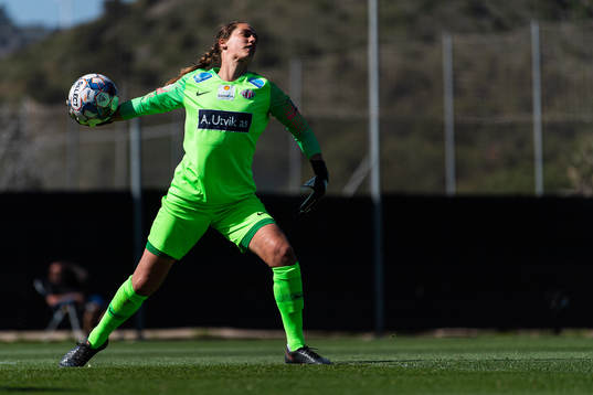 Goalkeeper Victoria Esson of Avaldsnes
