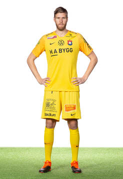 Örgrytes målvakt Fredrik Andersson