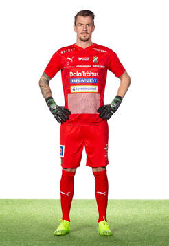Ljungskiles målvakt Erik Dahlin