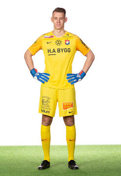 Örgrytes målvakt David Olsson