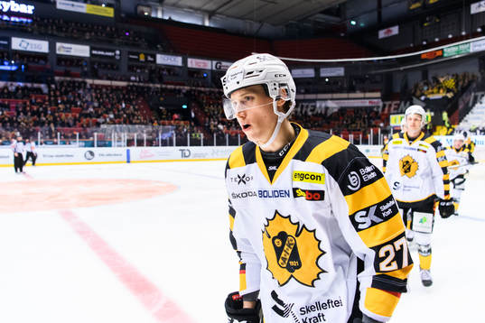 Skellefteås Darren Nowick jublar