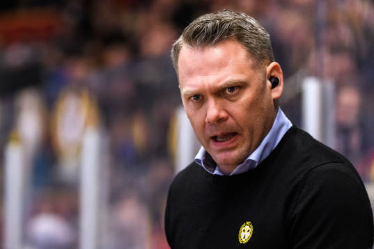 Brynäs assisterande tränare Mikael Holmqvist