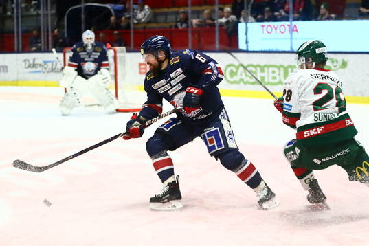 Linköpings Jonas Holös och Frölundas Johan Sundström
