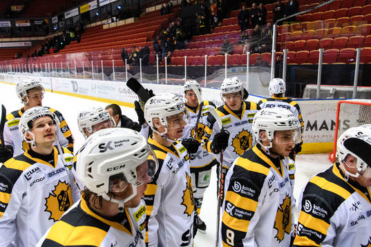 Skellefteås spelare jublar