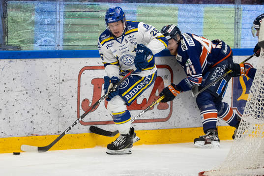 Leksands Patrik Zackrisson och Växjös Ludvig Nilsson
