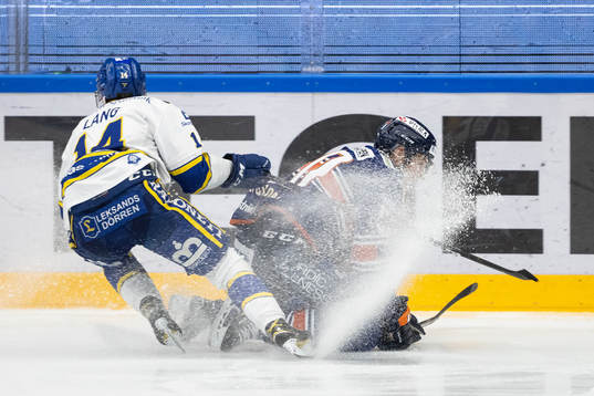 Leksands Oskar Lang och Växjös Fredrik Karlström