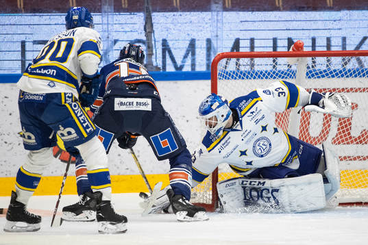 Leksands målvakt Axel Brage