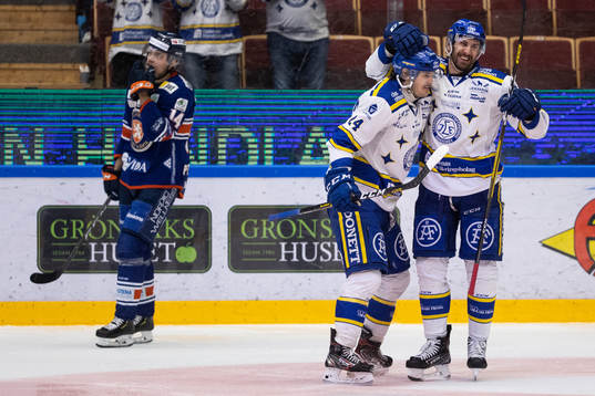 Leksands Thomas Valkvae Olsen och Leksands Marek Hrivik