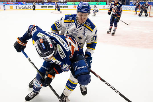 Växjös Brendan Shinnimin och Leksands Martin Karlsson