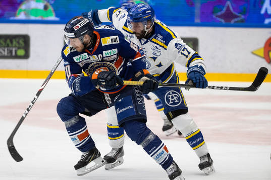 Växjös Erik Josefsson och Leksands Daniel Olsson Trkulja